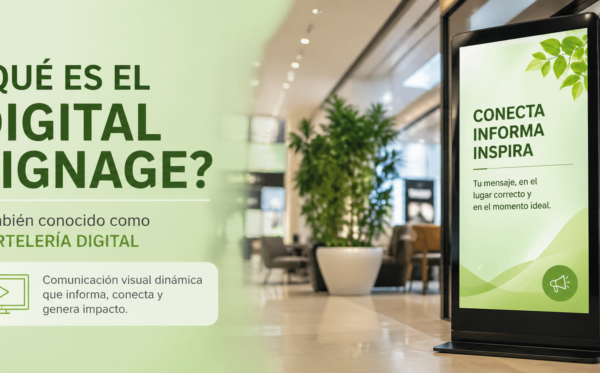Qué es el digital signage y por qué también se conoce como cartelería digital